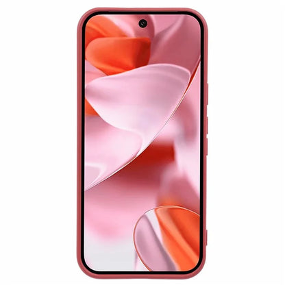 For Google Pixel 9 Case TPU Back Soft Anti-Scratch Fiber Lining Phone Cover