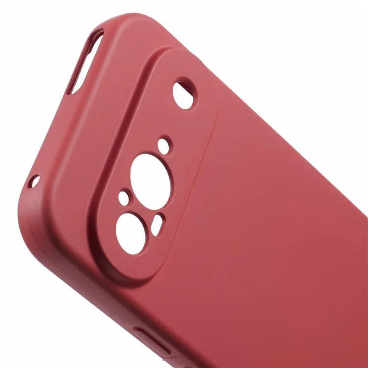 For Google Pixel 9 Case TPU Back Soft Anti-Scratch Fiber Lining Phone Cover