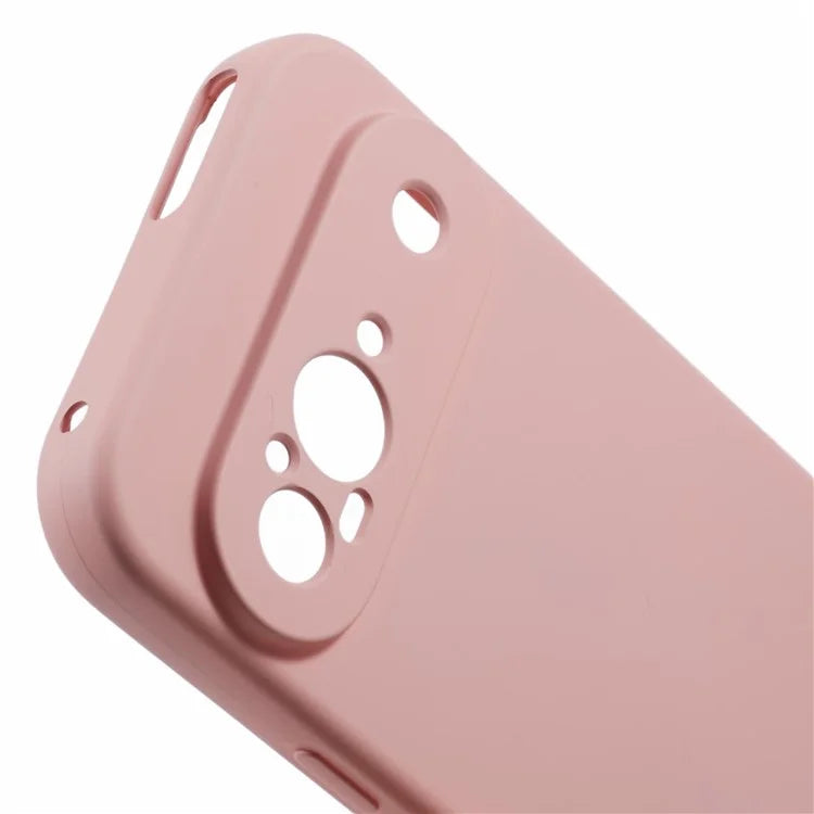 For Google Pixel 9 Case TPU Back Soft Anti-Scratch Fiber Lining Phone Cover