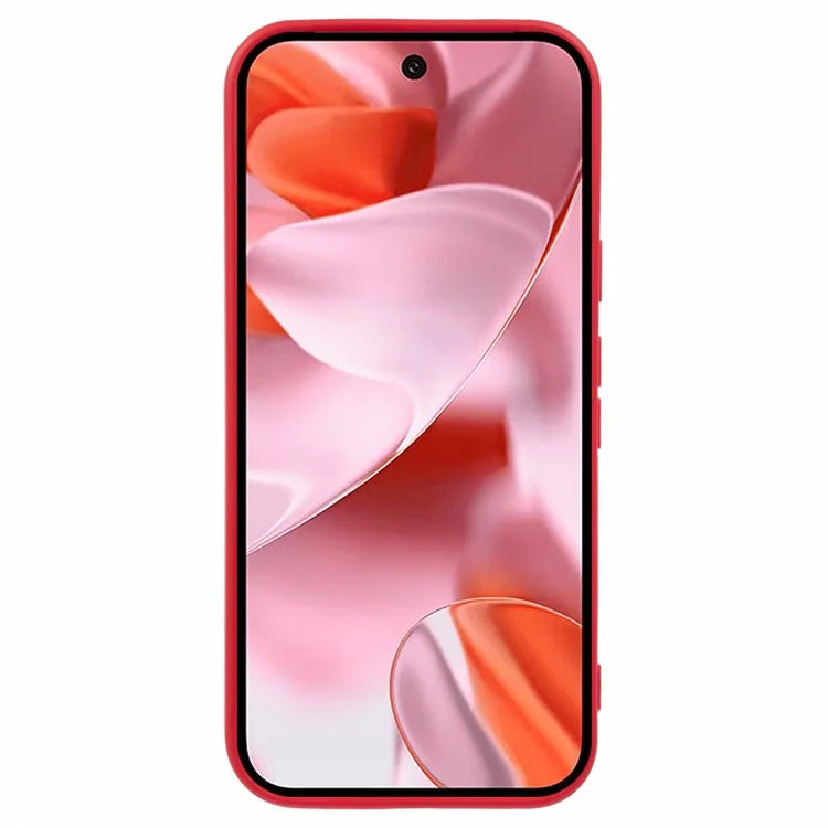 For Google Pixel 9 Case TPU Back Soft Anti-Scratch Fiber Lining Phone Cover