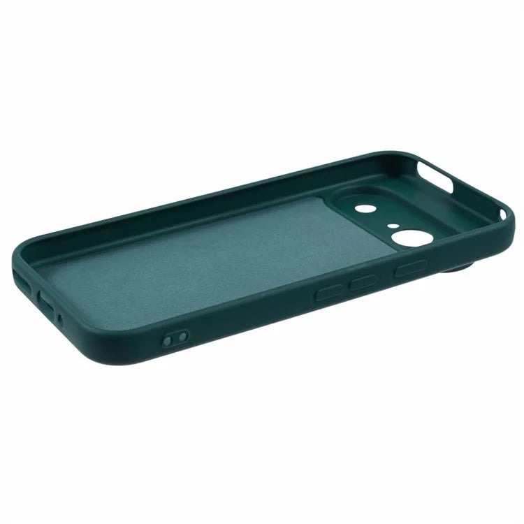 For Google Pixel 9 Case TPU Back Soft Anti-Scratch Fiber Lining Phone Cover