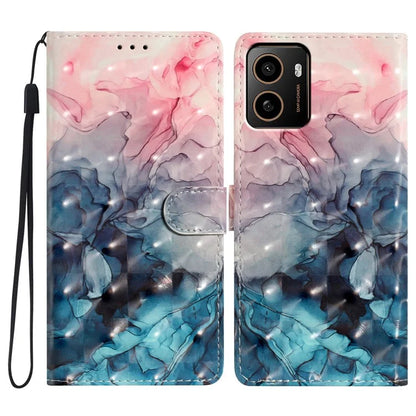 For HMD Pulse+ Case PU Leather 3D Pattern Printing Wallet Phone Cover