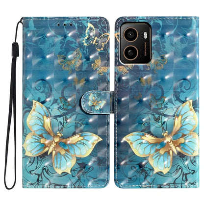 For HMD Pulse+ Case PU Leather 3D Pattern Printing Wallet Phone Cover