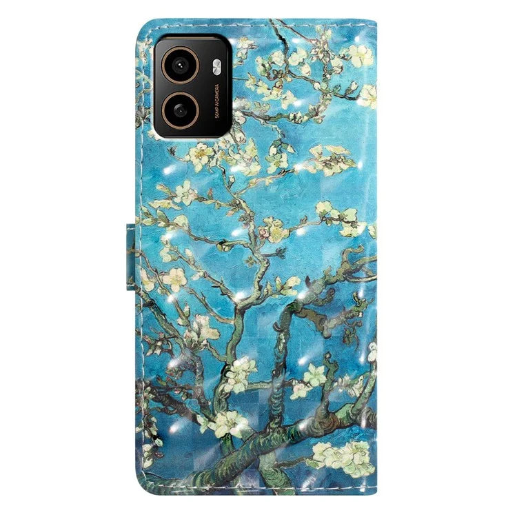 For HMD Pulse+ Case PU Leather 3D Pattern Printing Wallet Phone Cover