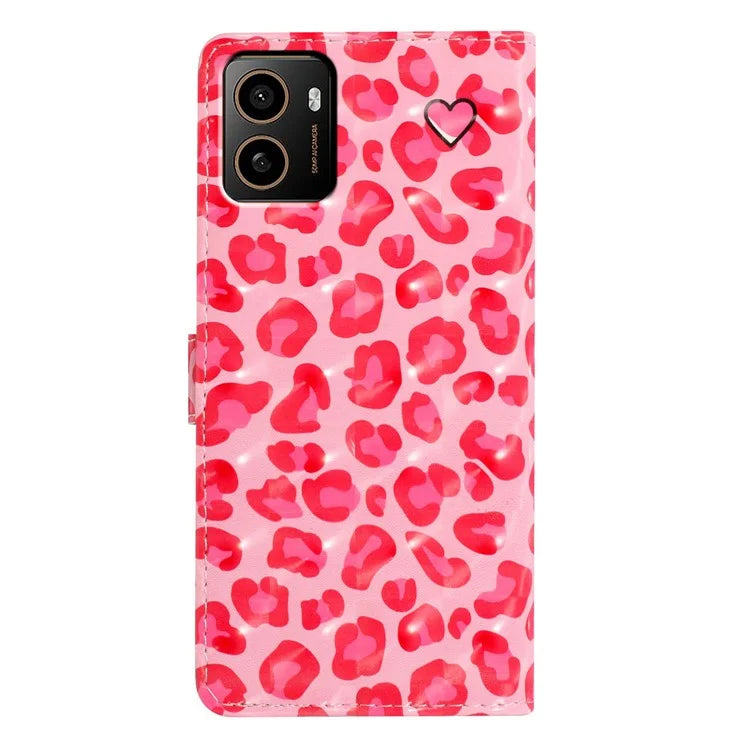 For HMD Pulse+ Case PU Leather 3D Pattern Printing Wallet Phone Cover