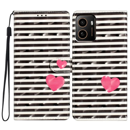For HMD Pulse+ Case PU Leather 3D Pattern Printing Wallet Phone Cover