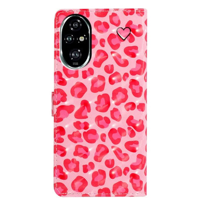 For Honor 200 Pro 5G Case PU Leather 3D Pattern Printing Wallet Phone Cover