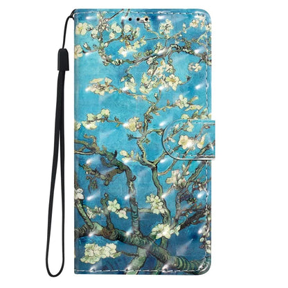 For Samsung Galaxy A06 Case PU Leather 3D Pattern Printing Wallet Phone Cover