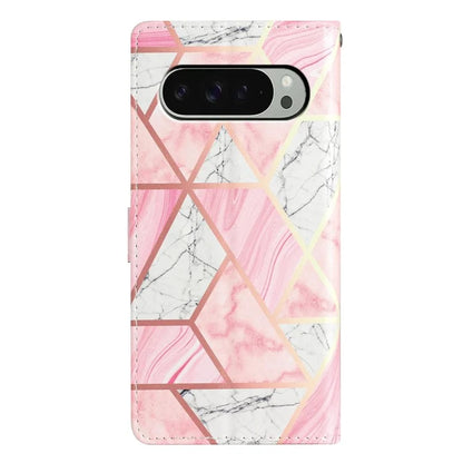 For Google Pixel 9 Pro XL Wallet Case PU Leather Pattern Printing Stand Phone Cover with Strap