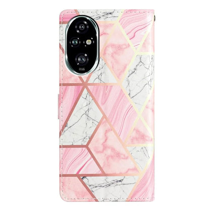 For Honor 200 Pro 5G Wallet Case PU Leather Pattern Printing Stand Phone Cover with Strap
