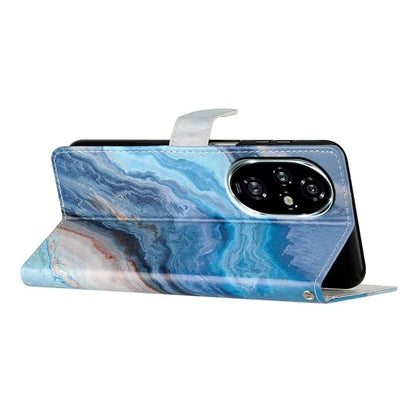 For Honor 200 Pro 5G Wallet Case PU Leather Pattern Printing Stand Phone Cover with Strap