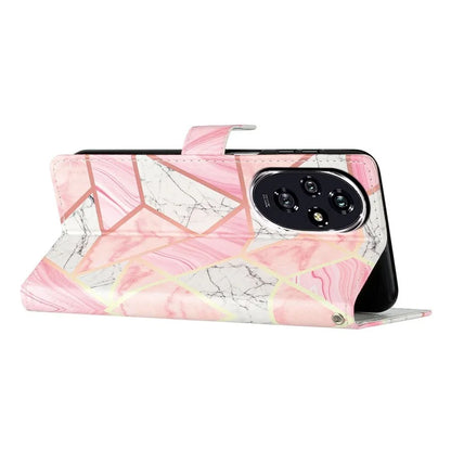 For Honor 200 5G Wallet Case PU Leather Pattern Printing Stand Phone Cover with Strap