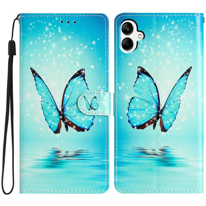 For Samsung Galaxy A06 Wallet Case PU Leather Pattern Printing Stand Phone Cover with Strap