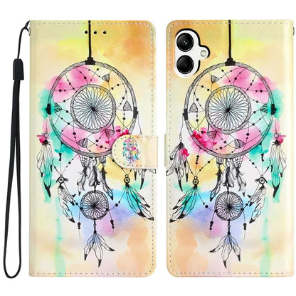 For Samsung Galaxy A06 Wallet Case PU Leather Pattern Printing Stand Phone Cover with Strap