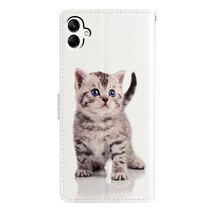 For Samsung Galaxy A06 Wallet Case PU Leather Pattern Printing Stand Phone Cover with Strap