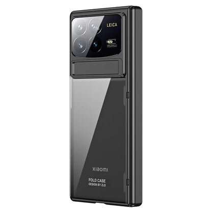 For Xiaomi Mix Fold 4 5G Case Hinge Protection Kickstand PC Phone Cover with Screen Film