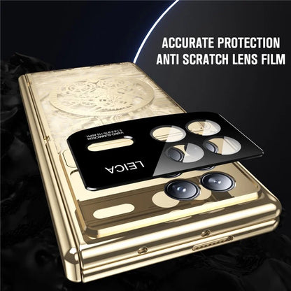 For Xiaomi Mix Fold 4 5G Case Mechanical Legend Hard PC Kickstand Phone Cover with Screen Film