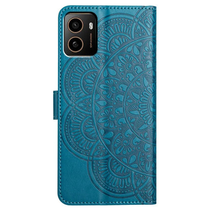 For HMD Pulse+ Leather Case with Card Slots Mandala Pattern Phone Cover Stand