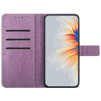 For Samsung Galaxy A06 Leather Case with Card Slots Mandala Pattern Phone Cover Stand