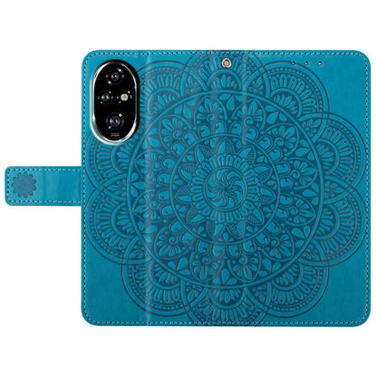 For Honor 200 Pro 5G Leather Case with Card Slots Mandala Pattern Phone Cover Stand