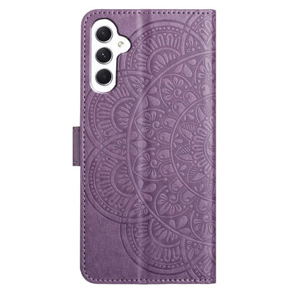 For Samsung Galaxy A16 5G Leather Case with Card Slots Mandala Pattern Phone Cover Stand