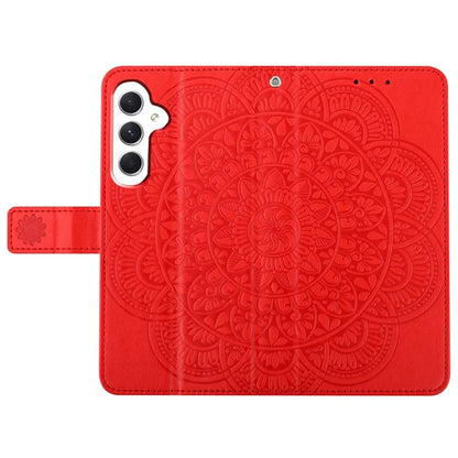 For Samsung Galaxy A16 5G Leather Case with Card Slots Mandala Pattern Phone Cover Stand