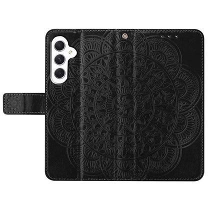 For Samsung Galaxy A16 5G Leather Case with Card Slots Mandala Pattern Phone Cover Stand