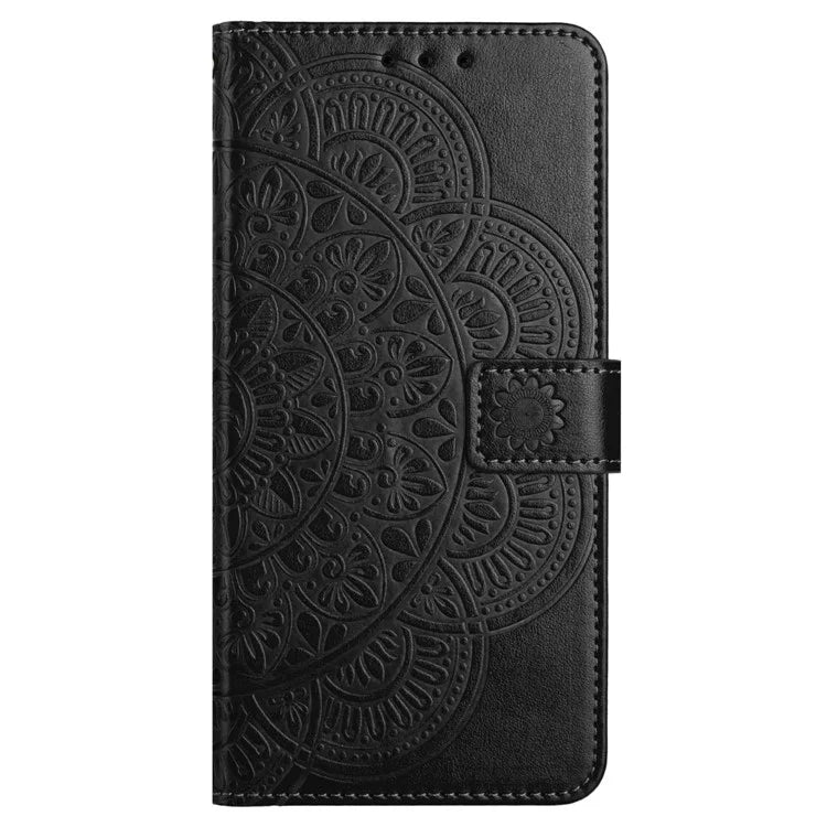 For Samsung Galaxy A16 5G Leather Case with Card Slots Mandala Pattern Phone Cover Stand