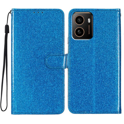 For HMD Pulse+ Wallet Case Glitter Anti-Scratch Leather Phone Cover Stand