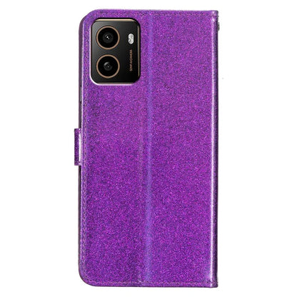 For HMD Pulse+ Wallet Case Glitter Anti-Scratch Leather Phone Cover Stand