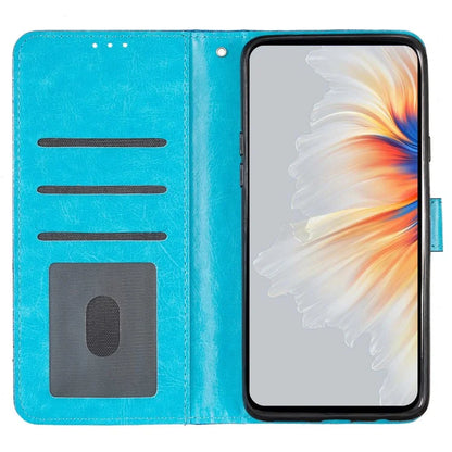 For Samsung Galaxy A06 Wallet Case Glitter Anti-Scratch Leather Phone Cover Stand