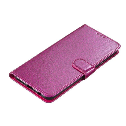 For Samsung Galaxy A16 5G Wallet Case Glitter Anti-Scratch Leather Phone Cover Stand