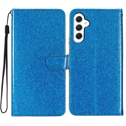 For Samsung Galaxy A16 5G Wallet Case Glitter Anti-Scratch Leather Phone Cover Stand