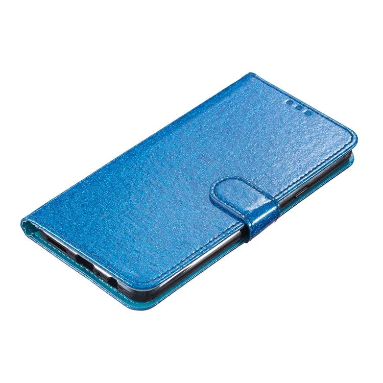For Samsung Galaxy A16 5G Wallet Case Glitter Anti-Scratch Leather Phone Cover Stand