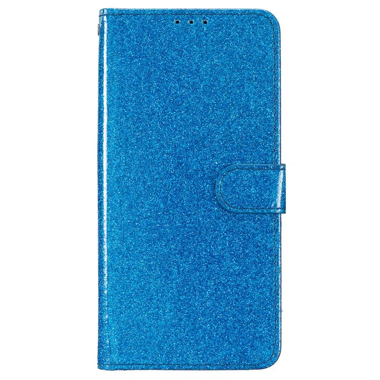 For Samsung Galaxy A16 5G Wallet Case Glitter Anti-Scratch Leather Phone Cover Stand