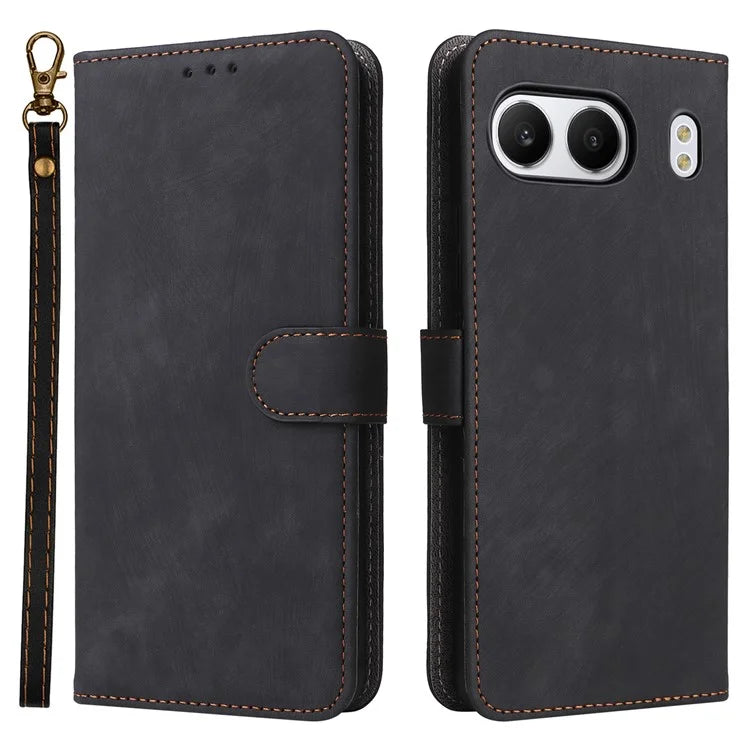 For OnePlus Nord 4 Wallet Case RFID Blocking PU Leather Cover Stand View