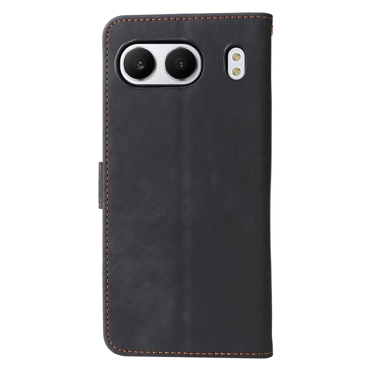For OnePlus Nord 4 Wallet Case RFID Blocking PU Leather Cover Stand View