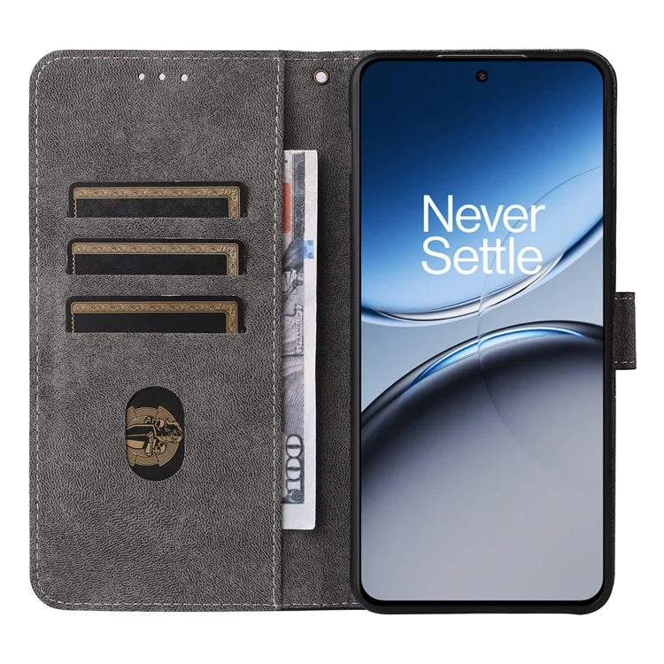 For OnePlus Nord 4 Wallet Case RFID Blocking PU Leather Cover Stand View