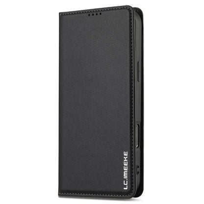 LC.IMEEKE L1 Series for iPhone 16 Pro Case PU Leather Wallet Stand Protective Phone Cover