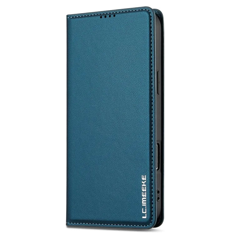 LC.IMEEKE L1 Series for iPhone 16 Pro Case PU Leather Wallet Stand Protective Phone Cover