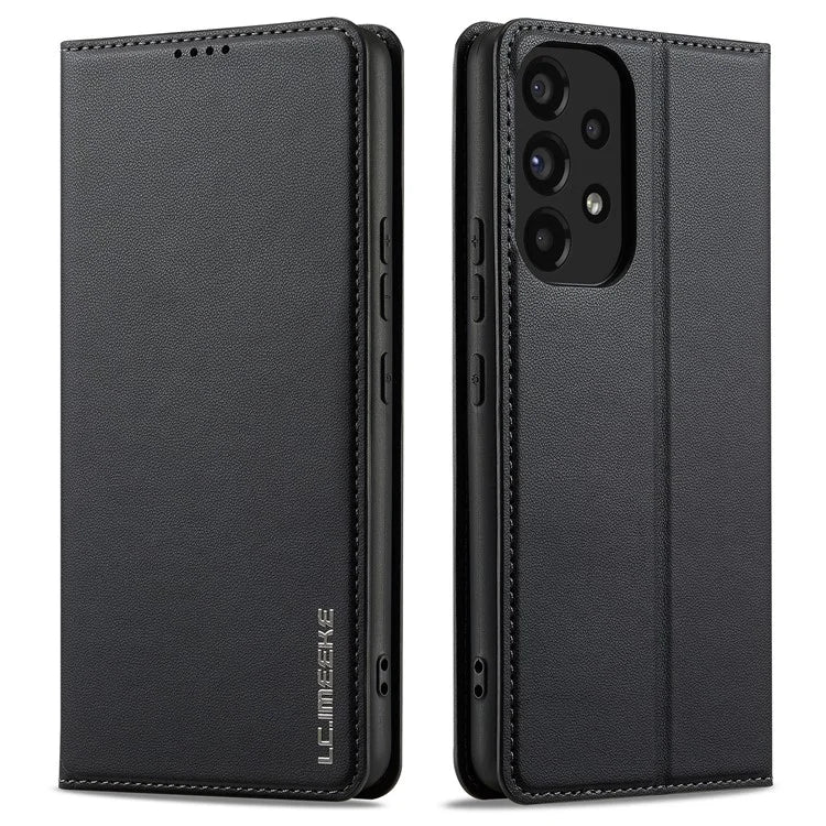 LC.IMEEKE L1 Series for Samsung Galaxy A53 5G Case PU Leather Wallet Stand Protective Phone Cover