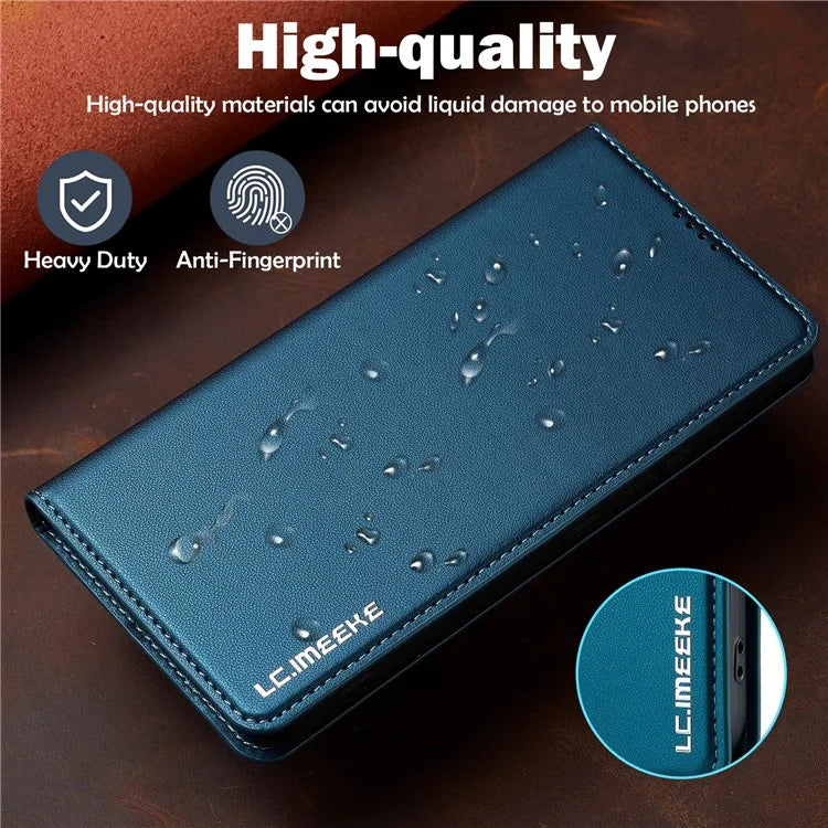 LC.IMEEKE L1 Series for Samsung Galaxy A53 5G Case PU Leather Wallet Stand Protective Phone Cover