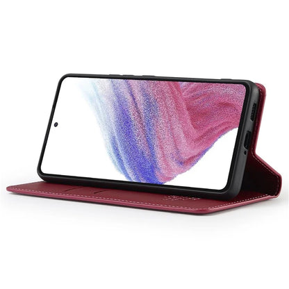 LC.IMEEKE L1 Series for Samsung Galaxy A53 5G Case PU Leather Wallet Stand Protective Phone Cover