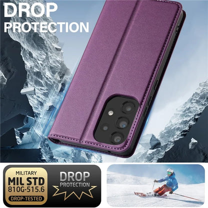 LC.IMEEKE L1 Series for Samsung Galaxy A53 5G Case PU Leather Wallet Stand Protective Phone Cover