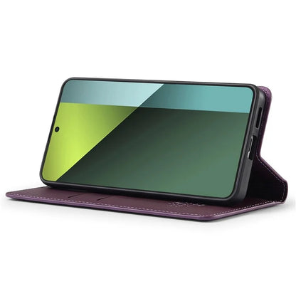 LC.IMEEKE L1 Series for Xiaomi Poco X6 5G / Redmi Note 13 Pro 5G Case PU Leather Wallet Stand Phone Cover
