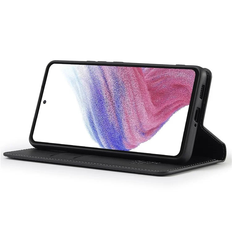 LC.IMEEKE L1 Series for Samsung Galaxy A52s 5G / A52 5G / 4G Case PU Leather Wallet Stand Phone Cover