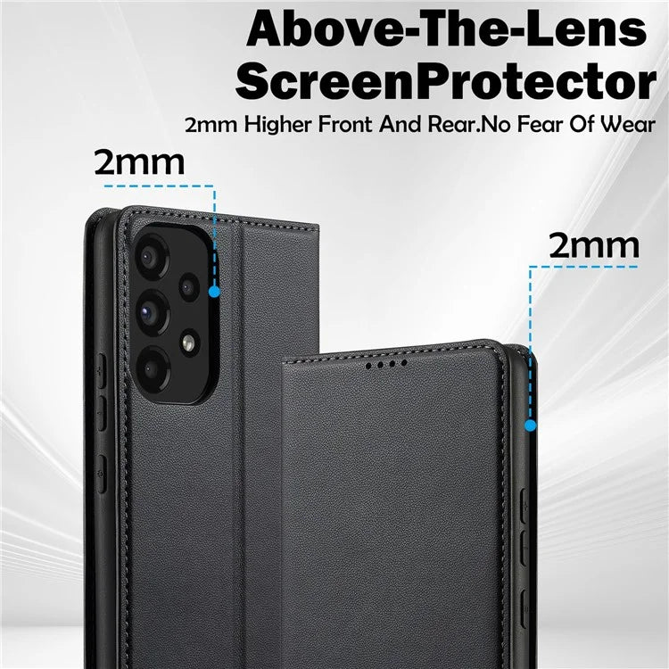 LC.IMEEKE L1 Series for Samsung Galaxy A52s 5G / A52 5G / 4G Case PU Leather Wallet Stand Phone Cover