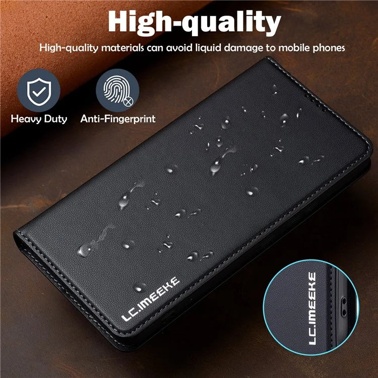 LC.IMEEKE L1 Series for Samsung Galaxy A52s 5G / A52 5G / 4G Case PU Leather Wallet Stand Phone Cover