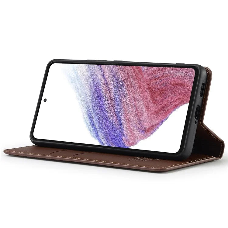 LC.IMEEKE L1 Series for Samsung Galaxy A52s 5G / A52 5G / 4G Case PU Leather Wallet Stand Phone Cover