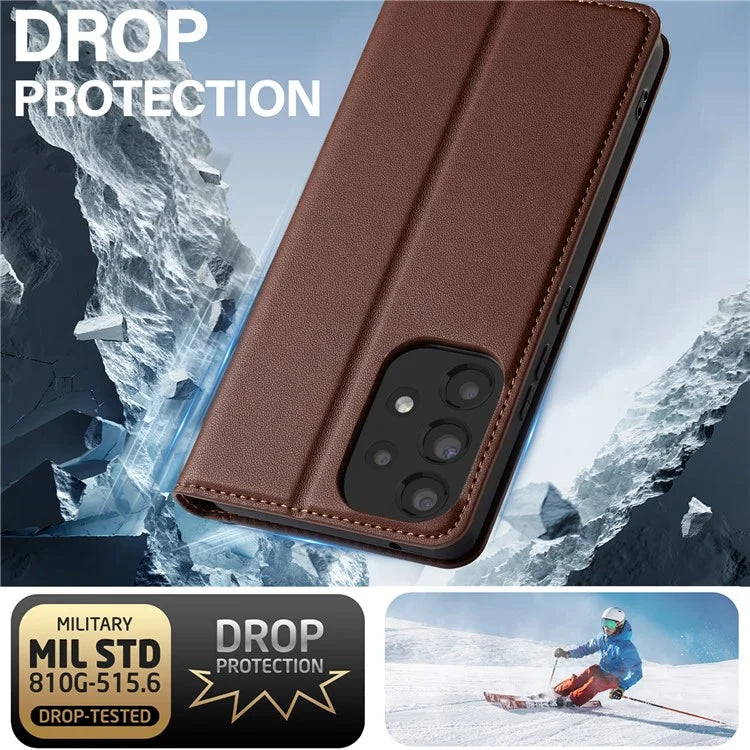 LC.IMEEKE L1 Series for Samsung Galaxy A52s 5G / A52 5G / 4G Case PU Leather Wallet Stand Phone Cover